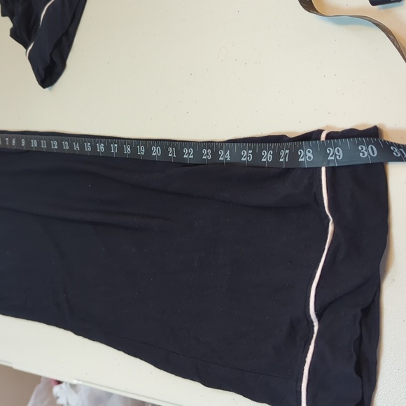 Eberjey, Giselle, Black Long Sleeve And Long Pants Pajama Set. Small - Picture 9 of 9